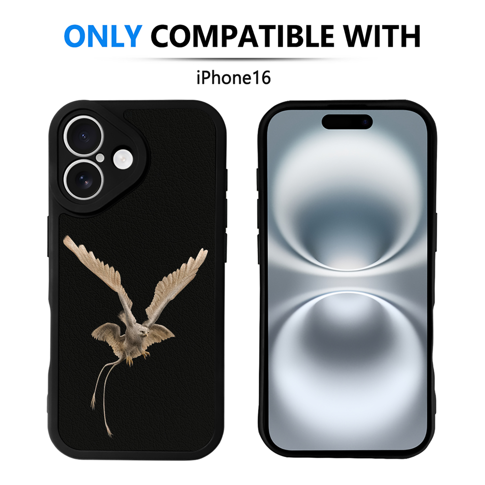 （画像用） Harry Potter ハリー・ポッターシリーズ 【iPhone 16シリーズ対応】シリコンスマホケース（レザー調） 材質：シリコン